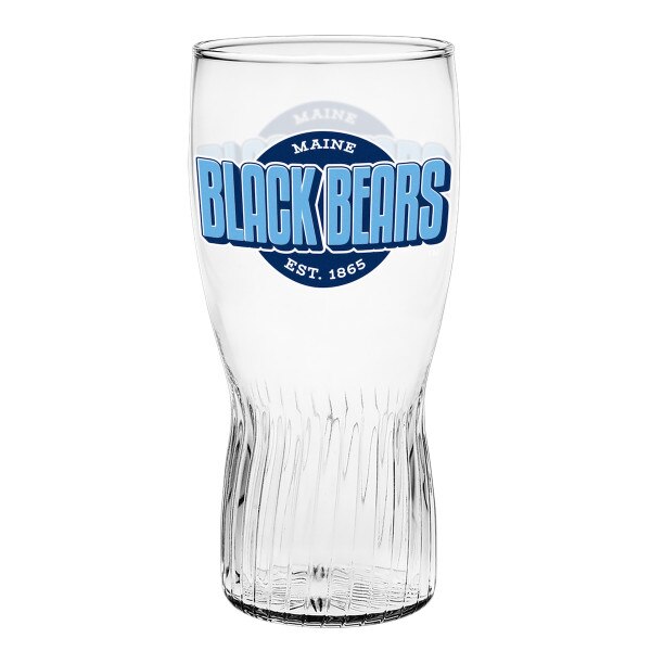 16oz Maine Black Bears Pub Glass